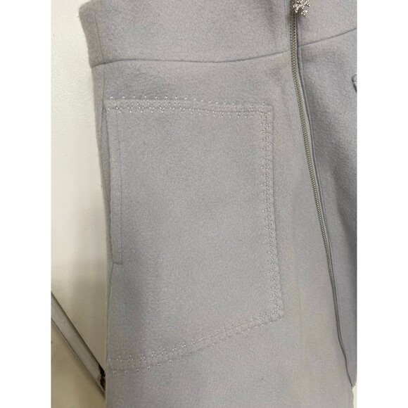 ONE MORE Pinafore Overall Acadamia Cottage Core Dress  A-Line Mini Patch Pockets - Picture 6 of 12